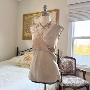 champagne satin fairy top  y2k cato champagne satin top size xl